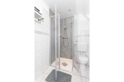 Langeoog Ferienwohnung Haus Strandboje und Haus Dünenrose - Dünenblick - Bad