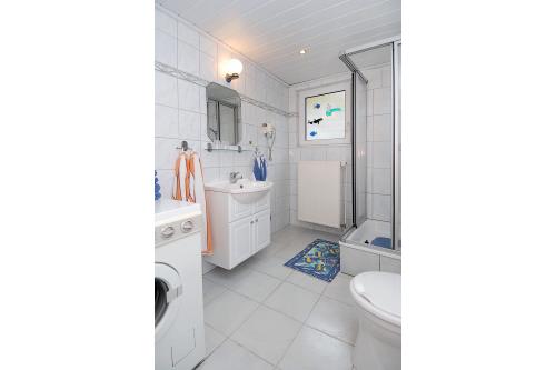 Langeoog Ferienwohnung Haus Strandboje und Haus Dünenrose - Dünenperle - Bad