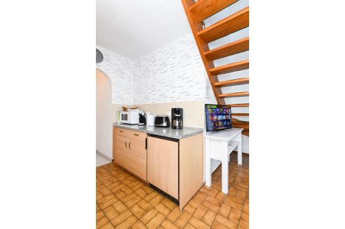 Langeoog Ferienwohnung Haus Strandboje und Haus Dünenrose - Dünenperle - Küche