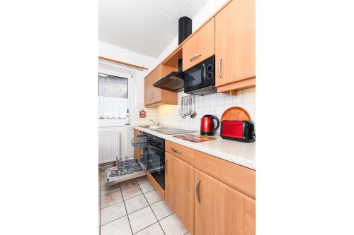 Langeoog Ferienwohnung Haus Strandboje und Haus Dünenrose - Rose - Küche
