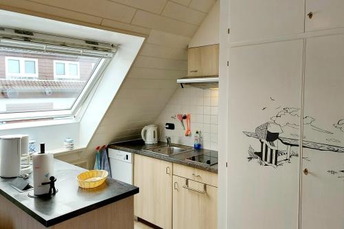 Langeoog Ferienwohnung Haus Klotz - C - kochen