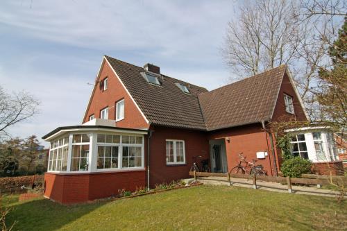 Langeoog Ferienwohnung Haus Numrich - Hauseingang