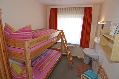 Langeoog Ferienwohnung Haus Numrich - Whg. 2 - Kinderschlafzimmer