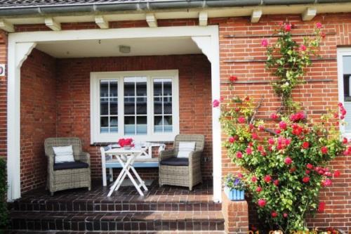 Langeoog Ferienwohnung Haus Strandnah - Veranda
