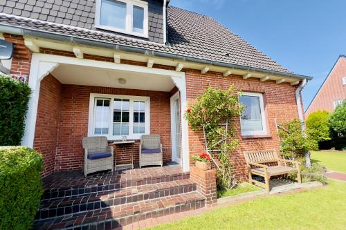 Langeoog Ferienwohnung Haus Strandnah - Veranda