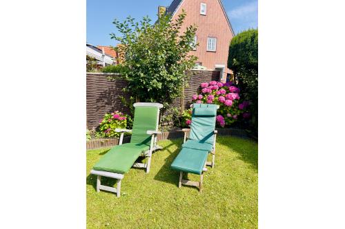Langeoog Ferienwohnung Haus Strandnah - Garten