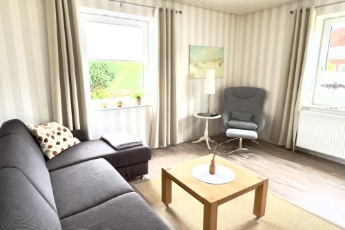Langeoog Ferienwohnung Haus Strandnah - EG - Wohnzimmer EG