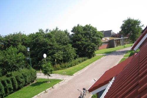 Langeoog Ferienhaus Haus Wellenstern - Blick aus dem Fenster im Dachgeschoss