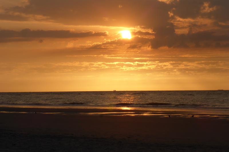 Langeoog Ferienwohnung Haus Windjammer - Abendstimmung