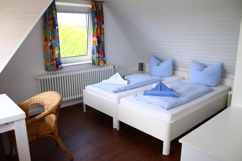 Langeoog Ferienwohnung Haus Windjammer - West - Dachgeschoss