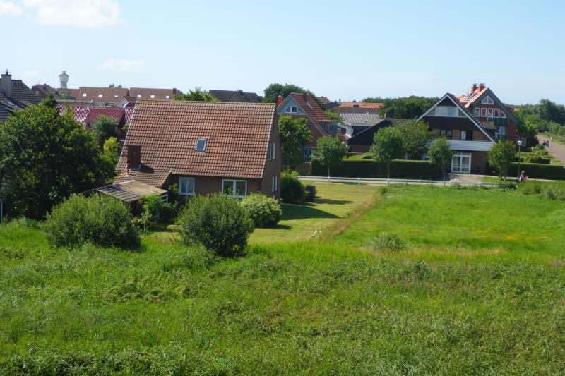 Langeoog Ferienwohnung Haus Windjammer - West - Blick Richtung Westen