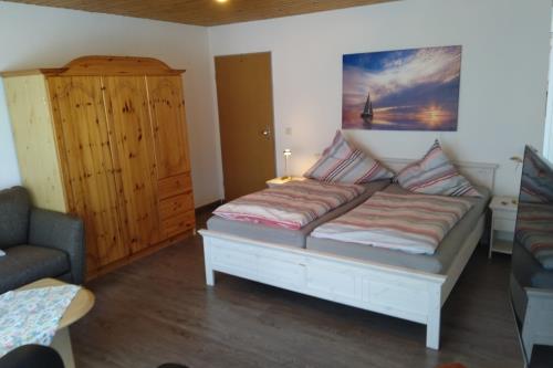 Langeoog Ferienwohnung Im Hasenwinkel - Inselhäschen Schlafzimmer