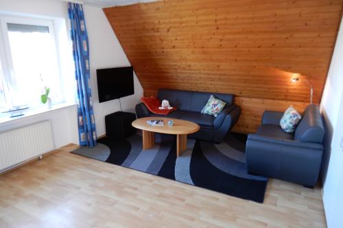 Langeoog Ferienwohnung Im Hasenwinkel - Seeigel Wohnzimmer