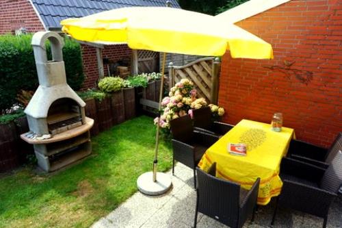 Langeoog Ferienwohnung Im Hasenwinkel - Boje - Boje Terasse