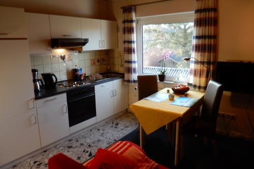Langeoog Ferienwohnung Im Hasenwinkel - Meister Lampe - Meister Lampe Küche/Esszimmer