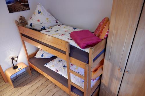 Langeoog Ferienwohnung Im Hasenwinkel - Muschel - Muschel Kinder-Schlafzimmer