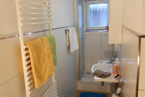 Langeoog Ferienwohnung Im Hasenwinkel - Muschel - Muschel Dusche/WC