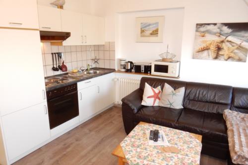 Langeoog Ferienwohnung Im Hasenwinkel - Seestern - Seestern Küche/Esszimmer