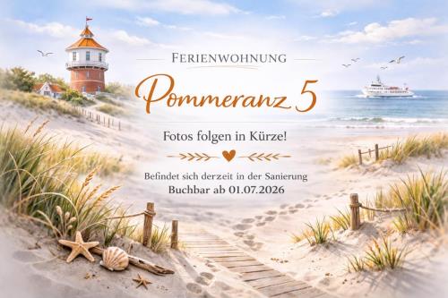 Langeoog Ferienwohnung Inselresidenz Pommeranz - Pommeranz 5 - Ausstattung 1