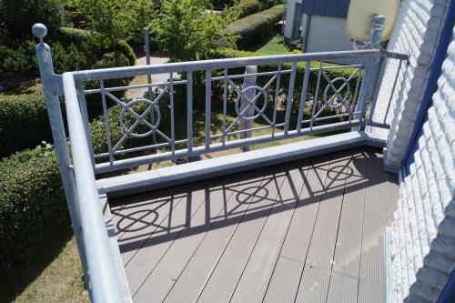 Langeoog Ferienhaus Inselresidenz Seeschwalbe FH**** - Balkon 1 Etage