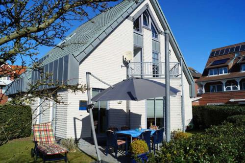 Langeoog Ferienhaus Inselresidenz Seeschwalbe FH**** - Haus Garten