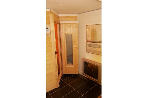 Langeoog Ferienwohnung Kajüte No. 3 - Vorraum Finnische Sauna