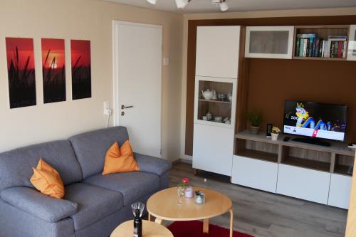 Langeoog Ferienwohnung Kajüte No. 8 - Polderweg - Kajüte No8 - Wohnzimmer
