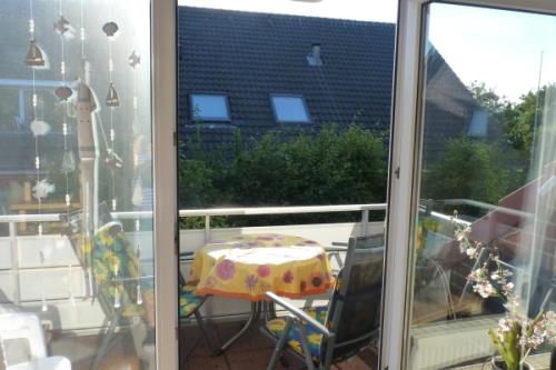 Langeoog Ferienwohnung Kajüte No. 8 - Polderweg - Kajüte No8 - Balkon