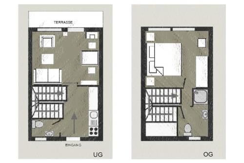 Langeoog Ferienwohnung Vermietung am Meer – Langeooger Viermaster - Grünes Segel - Ausstattung 14