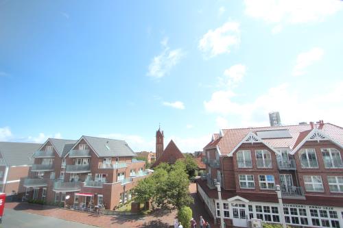 Langeoog Ferienwohnung Us Langeoog - Lüttje Parl - Ausblick vom Wohnzimmer