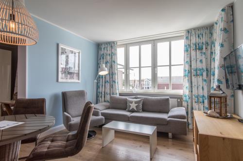Langeoog Ferienwohnung Gästehaus Luv un Lee - 4er-Appartment Typ 2 - Ausstattung 1