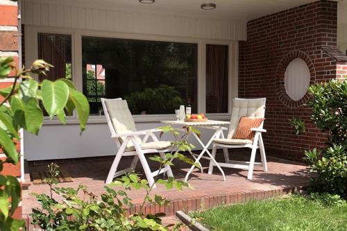 Langeoog Ferienwohnung MARTHA's HUUS - Terrasse Wohnung 2