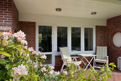 Langeoog Ferienwohnung MARTHA's HUUS - Apartment - Terrasse Apartment