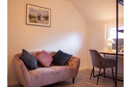 Langeoog Ferienwohnung Mooi Leev - Arbeitszimmer