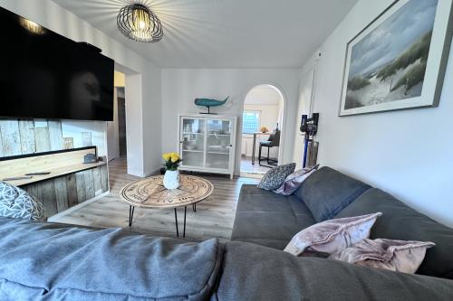 Langeoog Ferienwohnung Mooi Leev - Wohnzimmer