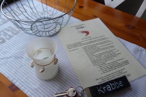 Langeoog Ferienwohnung Muschelsöker - KREBS & KRABBE - KRABBE