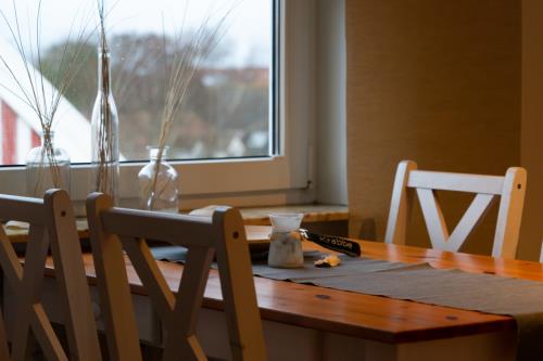 Langeoog Ferienwohnung Muschelsöker - KREBS & KRABBE - Küche KRABBE