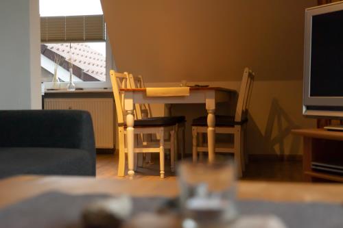 Langeoog Ferienwohnung Muschelsöker - KREBS & KRABBE - Küche KREBS