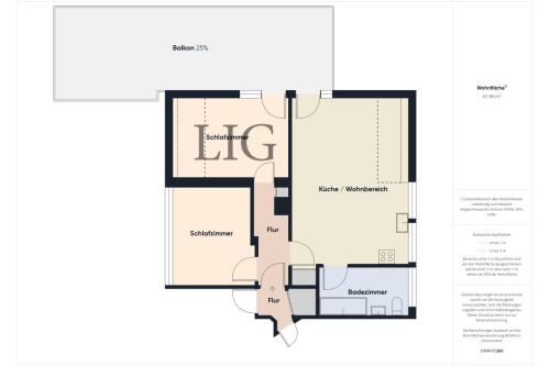Langeoog Ferienwohnung Pirl Palladium - P2 - Ausstattung 16