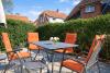 Langeoog Ferienhaus Residenz Albatros Haus Merle - Terasse2