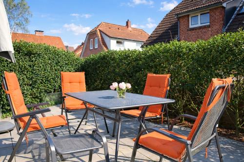 Langeoog Ferienhaus Residenz Albatros Haus Merle - Terasse2