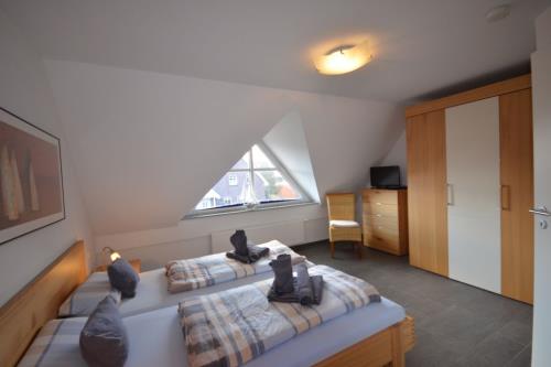 Langeoog Ferienhaus Residenz Otzum FH***** - Lenguardo - Haus Lenguardo - Doppelschlafzi., 1.OG