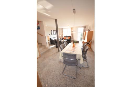 Langeoog Ferienhaus Residenz Süderdünenring FH***** - Merluza - Haus Merluza - Essbereich, EG