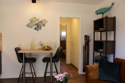 Langeoog Ferienwohnung Söötje Bries - Söötje Bries Wohnzimmer