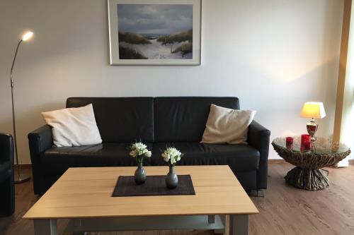 Langeoog Ferienwohnung Stormloge - Schlafsofa