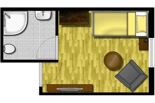 Langeoog Hotel Strandhotel Achtert Diek - 20 - Grundriss