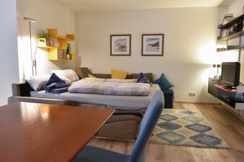 Langeoog Ferienwohnung Us Langeoog - Strandkörbchen - 10 FEWO Strandkoerbchen  Foto I Blank