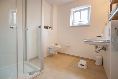 Langeoog Ferienhaus Strandvillen Langeoog - Hus in Lee - Hus in Lee, 1. OG: Badezimmer