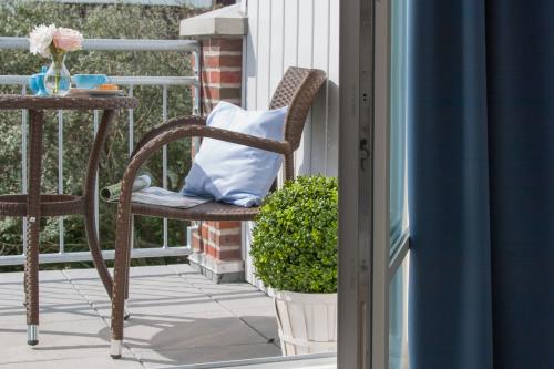 Langeoog Ferienhaus Strandvillen Langeoog - Hus in Lee - Hus in Lee, 2. OG: Südbalkon