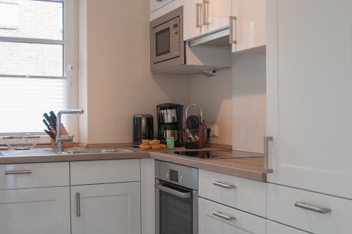 Langeoog Ferienhaus Strandvillen Langeoog - Hus in Lee - Hus in Lee, EG: Küche